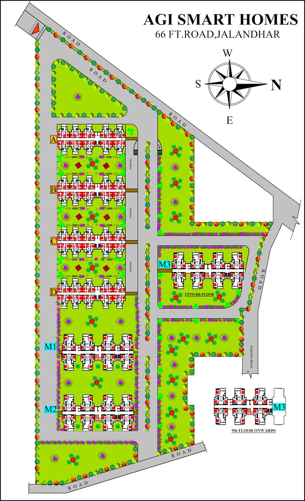 AGI MAXIMA - luxury apartment in Jalandhar Heights